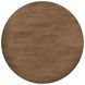 Dinah Walnut Solid Wood Round Dining Table