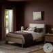 Rosedale Yucca Oak Veneer and Knoll Natural Performance Fabric Queen Upholstered Bed