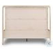 Rosedale Yucca Oak Veneer and Knoll Natural Performance Fabric King Upholstered Bed