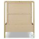 Rosedale Yucca Oak Veneer and Chaps Sand Twin Upholstered Bed