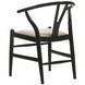 Dinah Beige Wishbone Side Chair Set Of 2