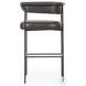 Carrie Sonoma Black Bar Stool