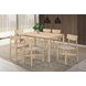 Parkridge White Washed 59" Rectangular Dining Table