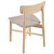 Parkridge Tan And White Washed Side Chair Set Of 2