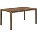 Parkridge Natural Walnut 59" Rectangular Dining Table