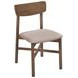 Parkridge Tan And Natural Walnut Side Chair Set Of 2