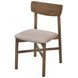 Parkridge Tan And Natural Walnut Side Chair Set Of 2
