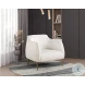 Rachael White Accent Chair