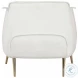 Rachael White Accent Chair