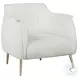 Rachael White Accent Chair