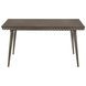 Onslow Dark Brown 59" Rectangular Dining Table