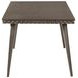 Onslow Dark Brown 59" Rectangular Dining Table