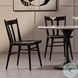 Gregory Black Oak Dining Chair Set of 2