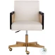 Coen Linoso Ivory Performance Fabric Office Chair