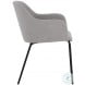 Mina Warm Grey Hensley Arm Chair