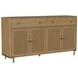 Arini Sand Wash 2 Drawer Cane Door Sideboard Server