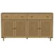 Arini Sand Wash 2 Drawer Cane Door Sideboard Server