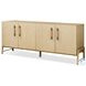 Rosedale Yucca Oak Veneer 4 Door Sideboard