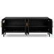 Rosedale Ebony Oak Veneer 4 Door Sideboard