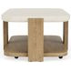 Sanibel Pale Oak and White Rectangular Cocktail Table