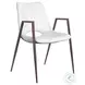 Desi White Dining Chair Set Of 2