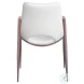 Desi White Dining Chair Set Of 2