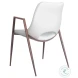Desi White Dining Chair Set Of 2