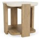 Sanibel Pale Oak and White Rectangular End Table