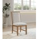 Bruner Oatmeal Upholstered Side Chair Set Of 2
