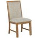 Bruner Oatmeal Upholstered Side Chair Set Of 2
