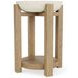 Sanibel Pale Oak and White Rectangular Occassional Table Set
