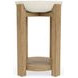 Sanibel Pale Oak and White Rectangular Occassional Table Set