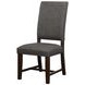 Townsend Warm Grey Upholstered Parson Chair Set of 2