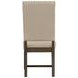 Townsend Beige Upholstered Parson Chair Set of 2