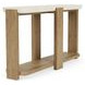 Sanibel Pale Oak and White Rectangular Occassional Table Set