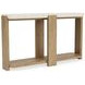 Sanibel Pale Oak and White Rectangular Occassional Table Set