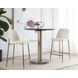 Zeke Bergen Ivory Counter Height Stool