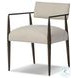 Waldon Charter Oatmeal Performance Fabric Dining Chair