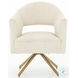 Adara Knoll Natural Performance Fabric Swivel Desk Chair