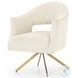 Adara Knoll Natural Performance Fabric Swivel Desk Chair
