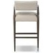 Waldon Charter Oatmeal Performance Fabric Bar Stool