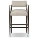 Waldon Charter Oatmeal Performance Fabric Bar Stool
