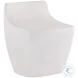 Ledger White Outdoor Dining Chair