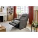Zecliner Model 3+ Umber Gray Performance Fabric Zero Gravity Rocker Power Sleep Recliner with USB Charging and LED