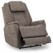 Zecliner Model 3+ Umber Gray Performance Fabric Zero Gravity Rocker Power Sleep Recliner with USB Charging and LED