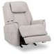 Zecliner Model 3+ Ceramic Gray Performance Fabric Zero Gravity Rocker Power Sleep Recliner with USB Charging and LED