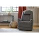 Zecliner Model 3+ Umber Gray Performance Fabric Zero Gravity Power Lift Sleep Recliner with USB Charging and LED