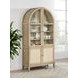 Kailani Beige Oak Vitrine Cabinet