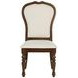 Landon Rich Brown Upholstered Side Chair Set Of 2