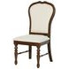 Landon Rich Brown Upholstered Side Chair Set Of 2